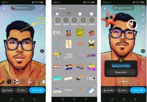 Étapes pour ajouter un autocollant sur Snapchat