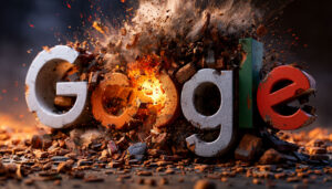 Google Logo Core Explode