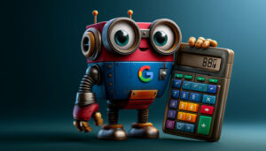 Google Robot With Calculator
