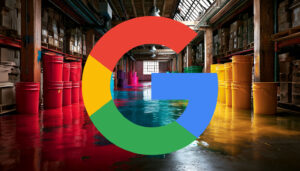 Google Warehouse Flooded