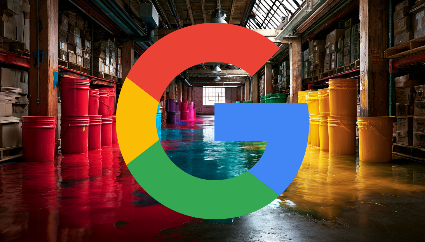 Google Warehouse Flooded