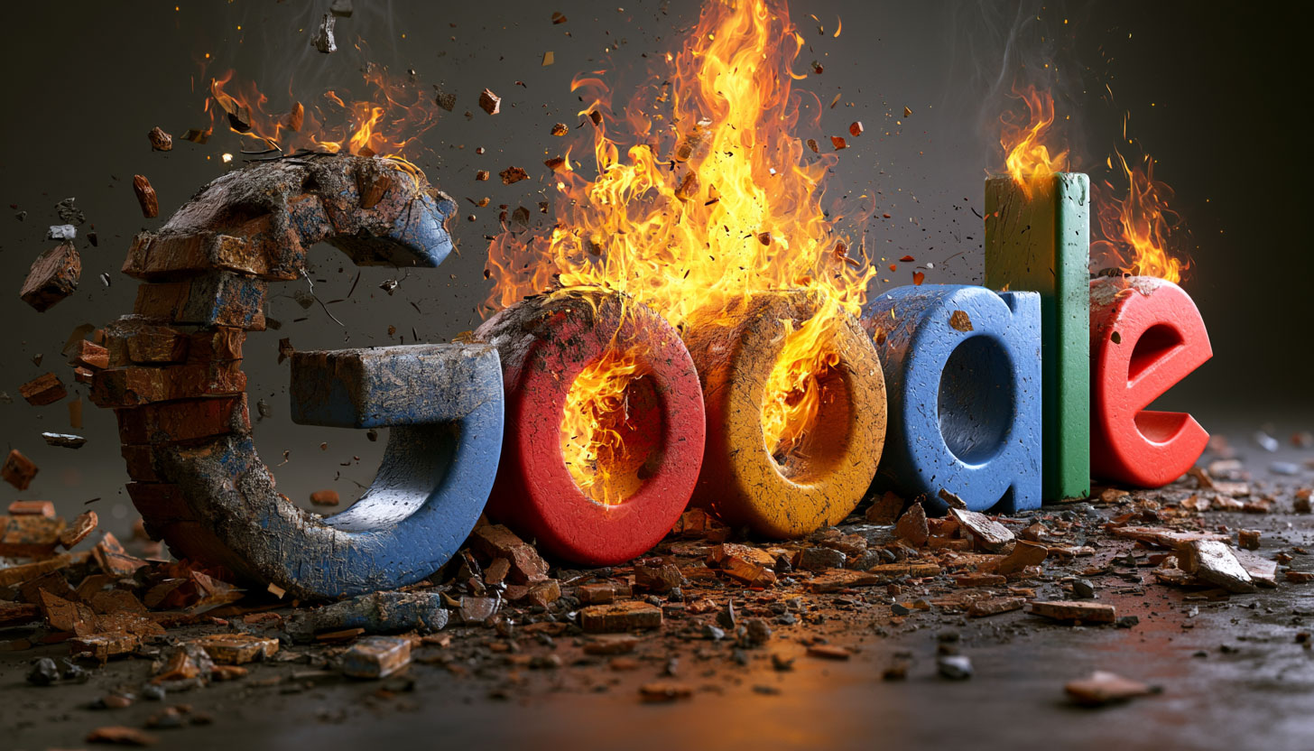 Google Logo Jitter