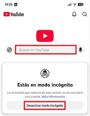 Interface de mode