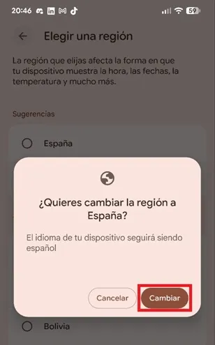 Nouvelle région