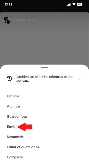 Envoyer une histoire