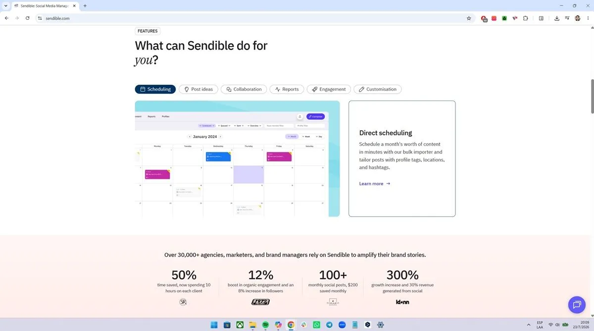 sproutsocial Outils d'analyse et de gestion des réseaux sociaux