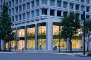 Apple Store Street Corner
