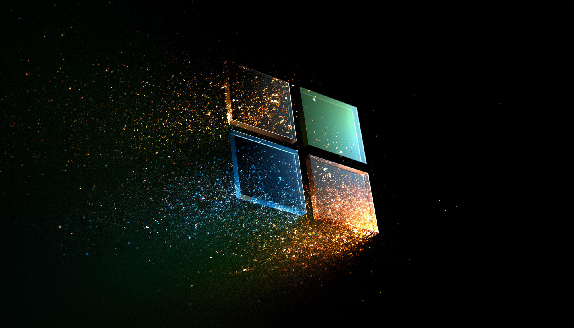 Microsoft Advertising Logo Sparkle