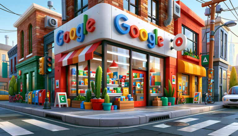 Google Retail Street Corner