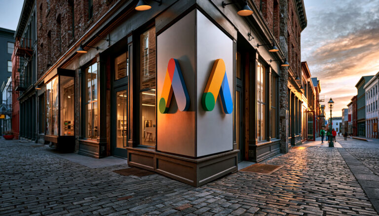 Google Ads Street Corner