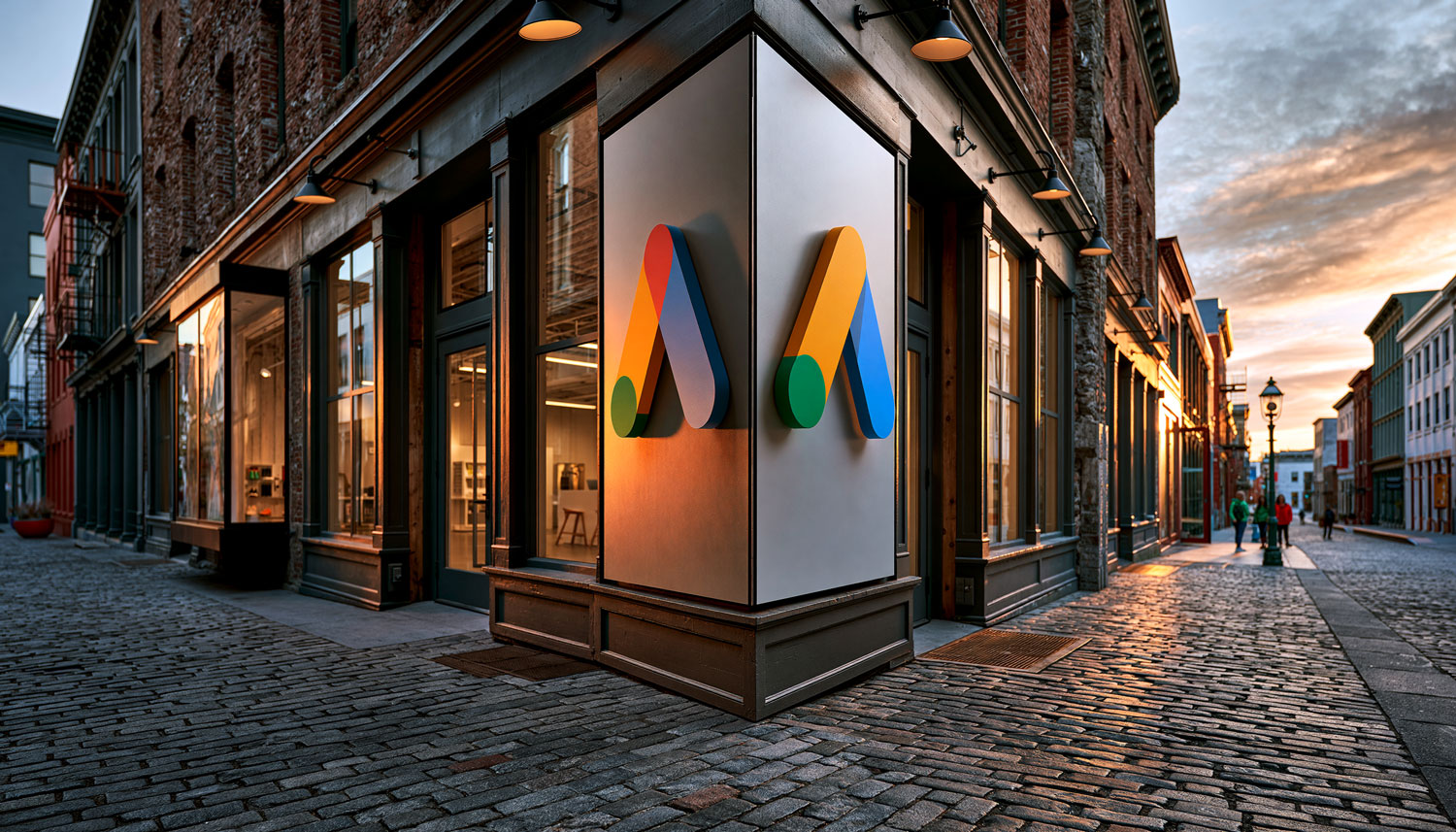 Google Ads Street Corner