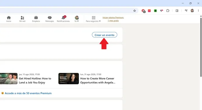 Événement LinkedIn