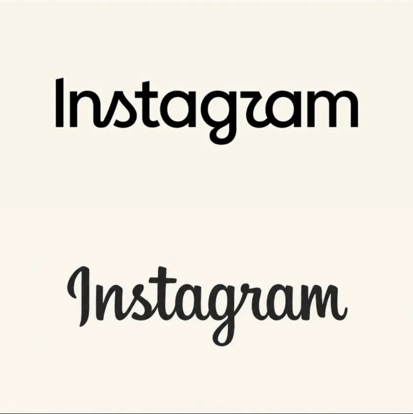 Instagram change de signature