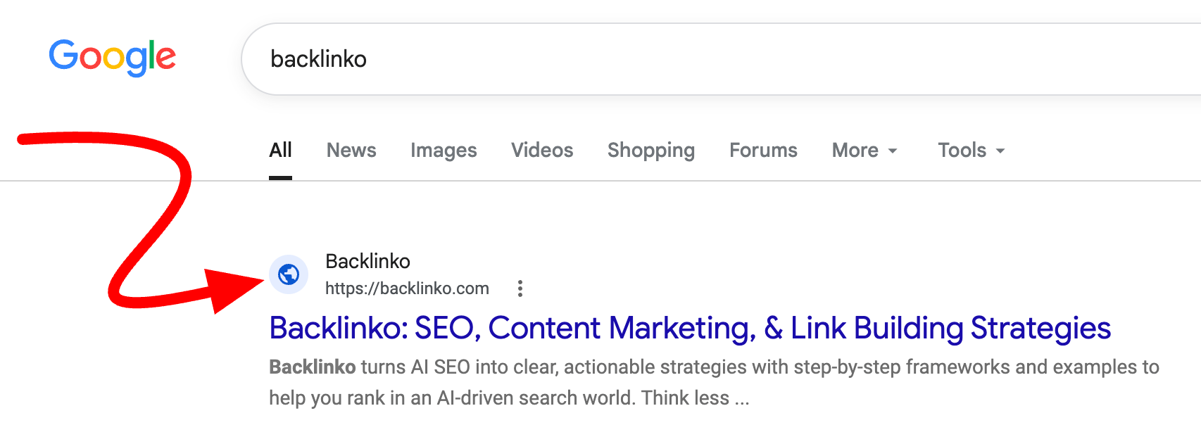 Extrait de Google Favicon cassé