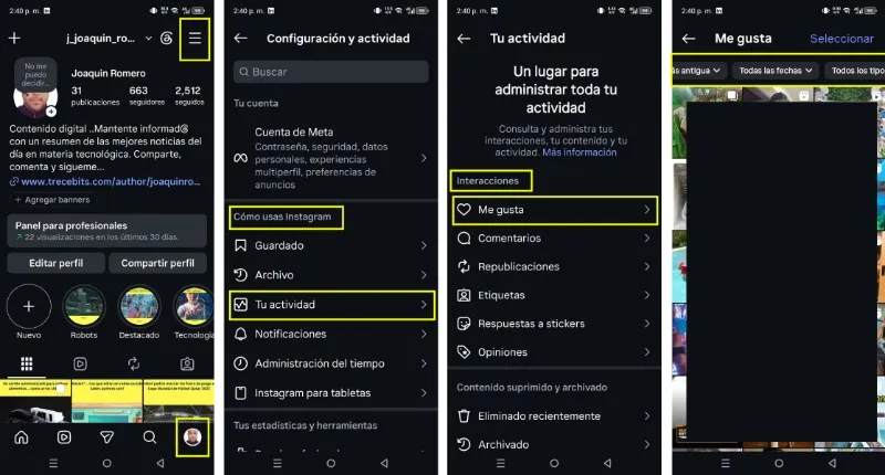 Comment voir ce que vous avez aimé sur Instagram