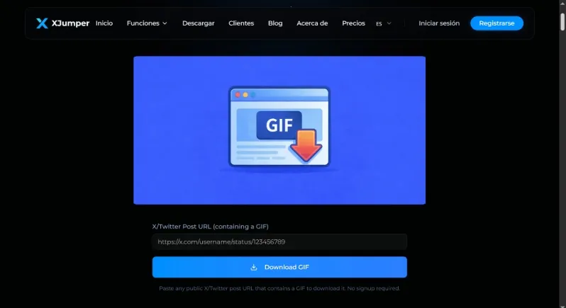 Collez le lien du tweet pour télécharger le GIF