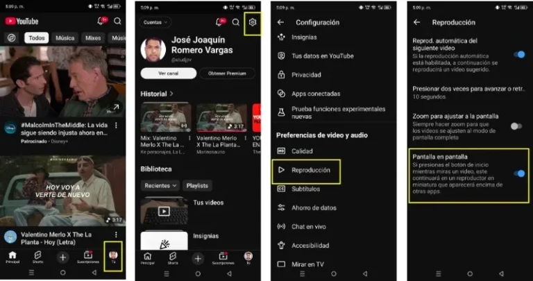 Comment activer la lecture écran sur écran sur YouTube pour voir la vignette de la vidéo en arrière-plan