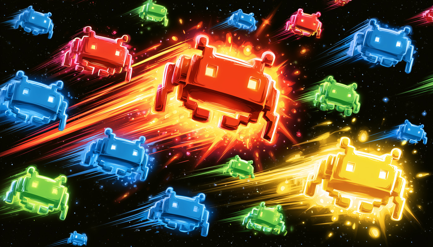 Google Space Invaders