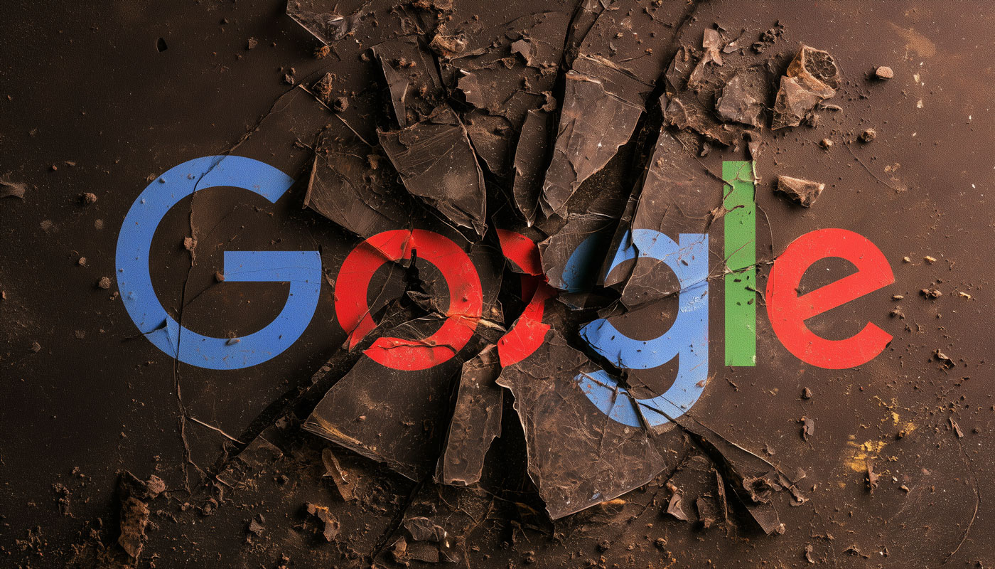 Broken Google Logo