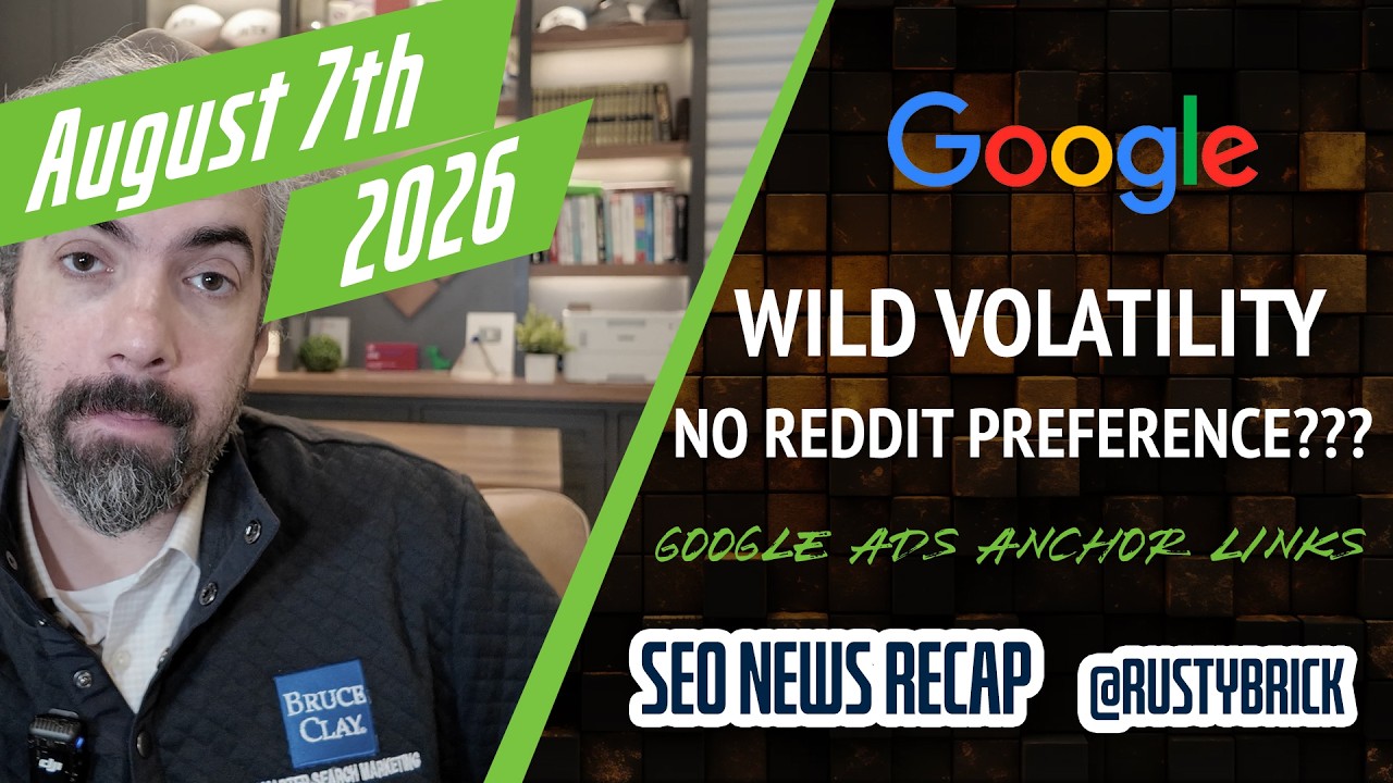 Récapitulatif vidéo Buzz de Search News : volatilité sauvage du classement Google, préférence spéciale Reddit, grand remaniement des dirigeants de Google et plus encore