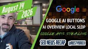 Récapitulatif vidéo Buzz : test de la page d'accueil de l'IA de Google, slop du pack local de l'IA, braconnage des annonceurs de Google et méta-construction d'un moteur de recherche
                

