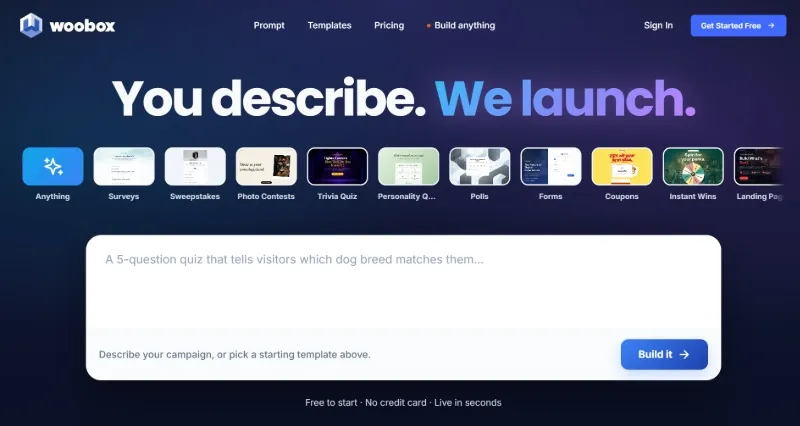 Outil en ligne woobox pour faire des cadeaux sur Instagram
