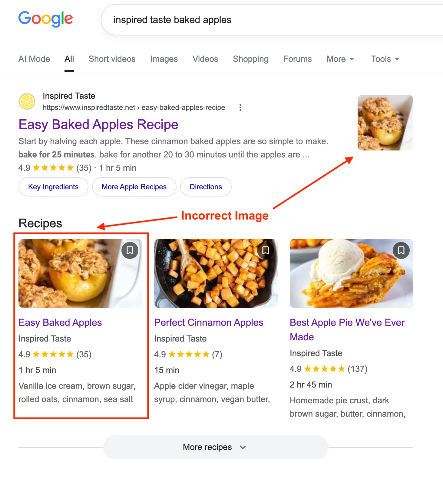 Goût inspiré mauvais pouce d'image Google