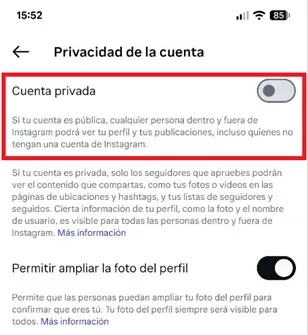 Compte limite