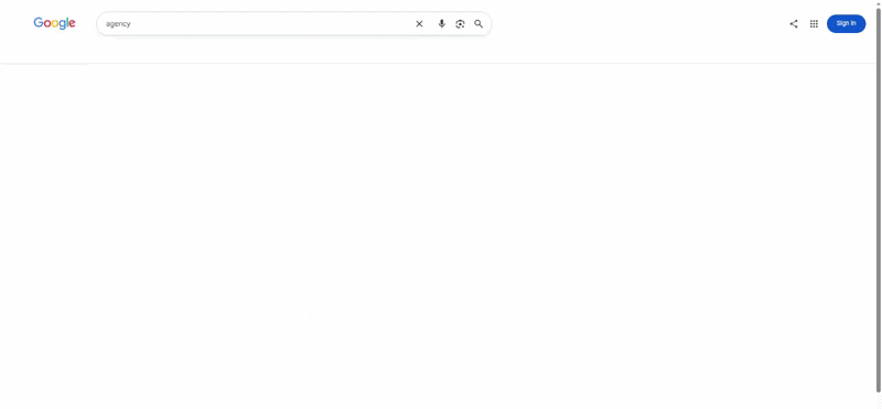 Bouton de chargement des aperçus de Google Ai