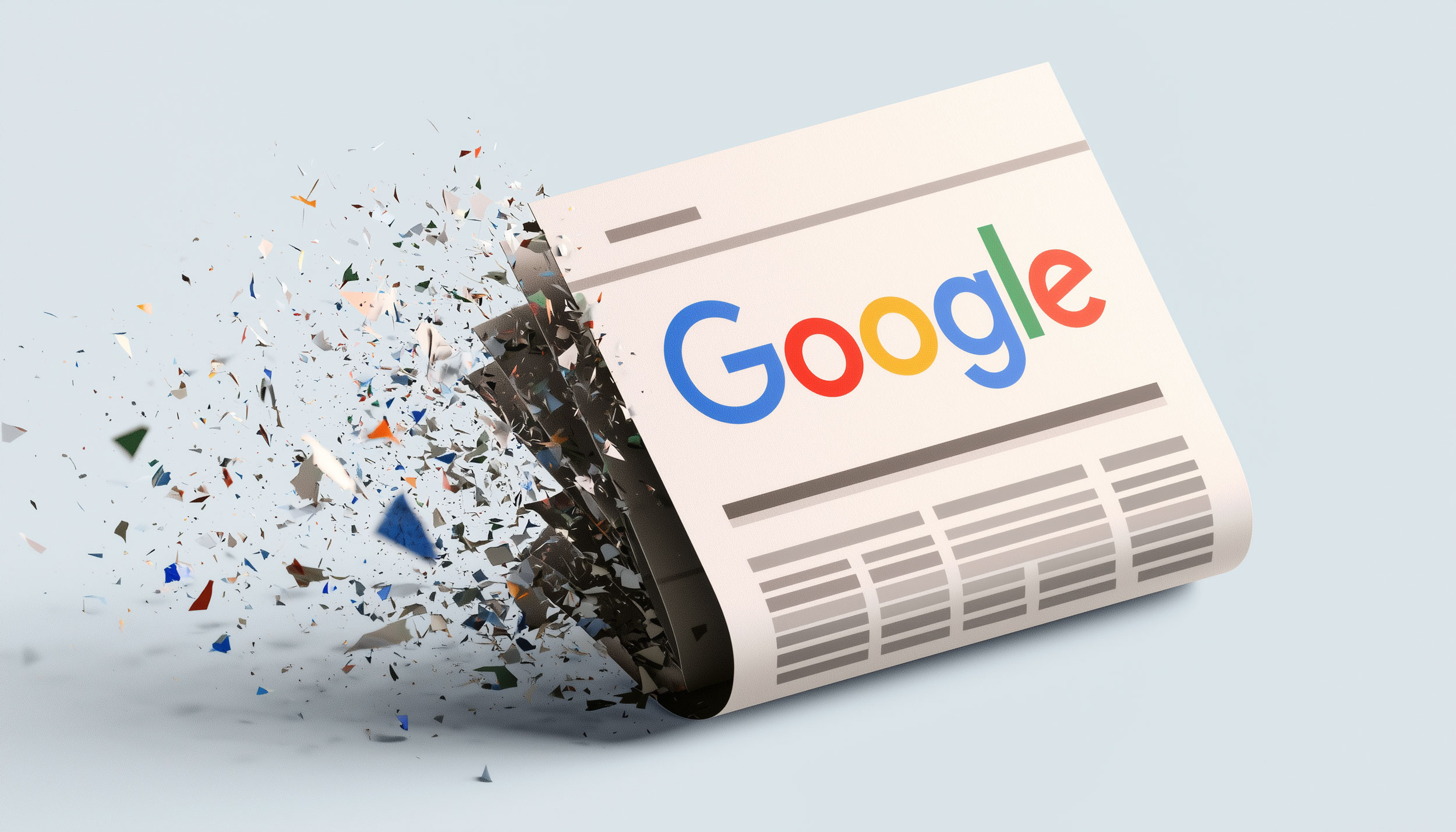 Google Newspaper Disappearing