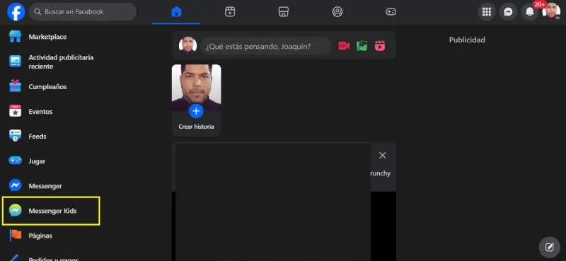 Comment accéder à Messenger Kids depuis Facebook