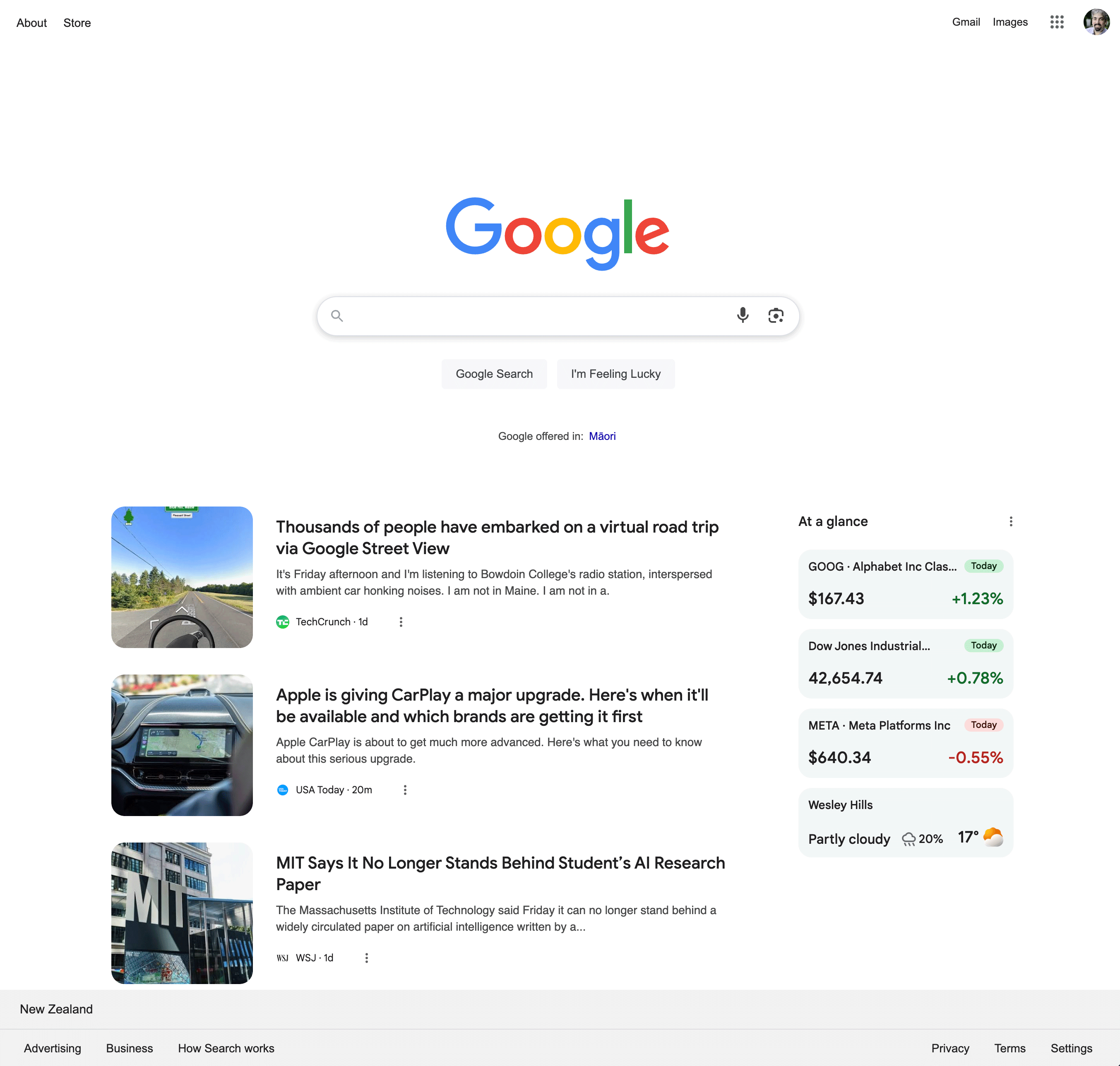 Google Découvrir le bureau