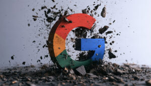 Broken Google Logo