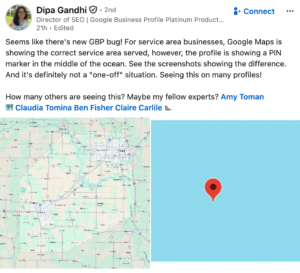 Google Maps Pin Ocean