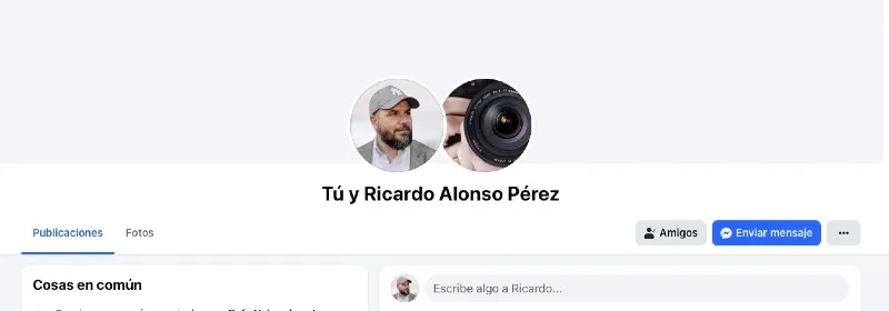Page d'amitié Facebook