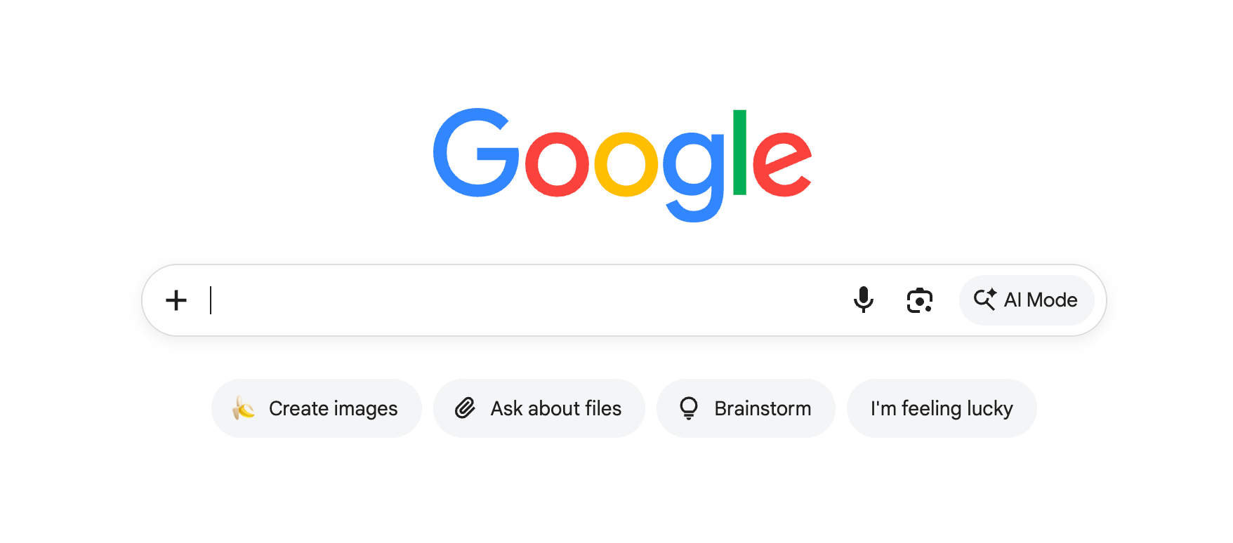 Google, je me sens chanceux Button Ai