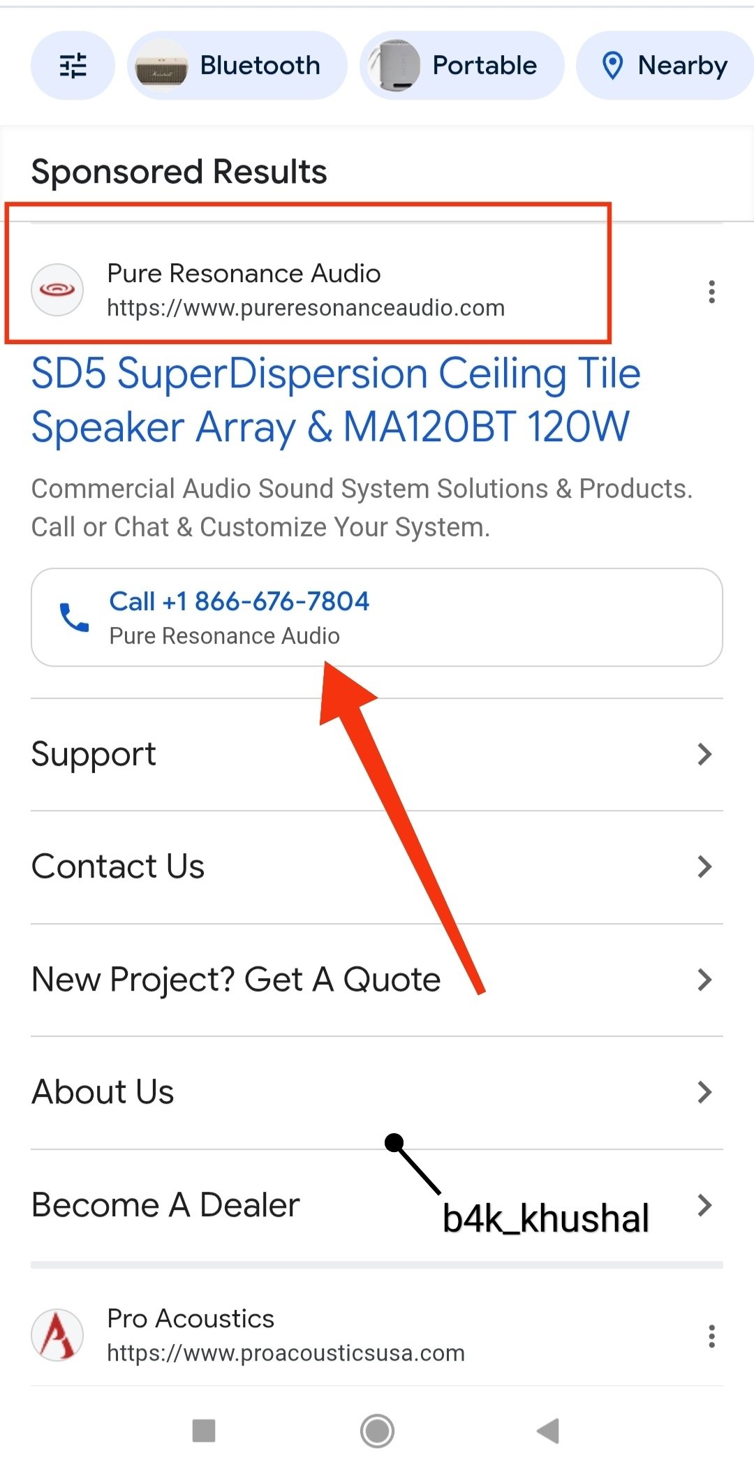 Google Call Search Ads