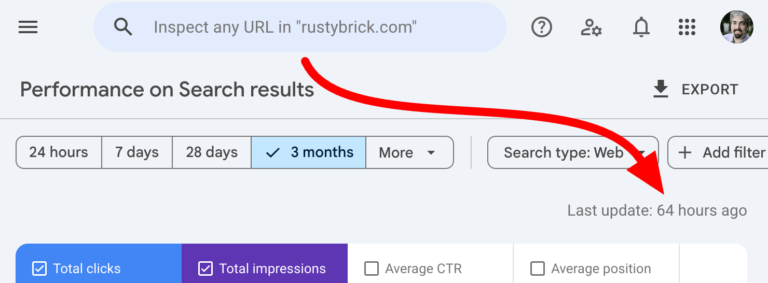 Google Performance Report Broken Hero