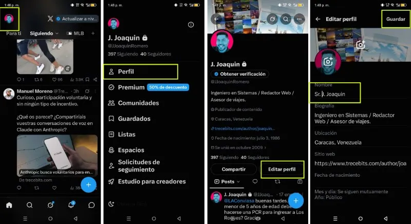 comment ajouter des pronoms dans X (ancien Twitter)