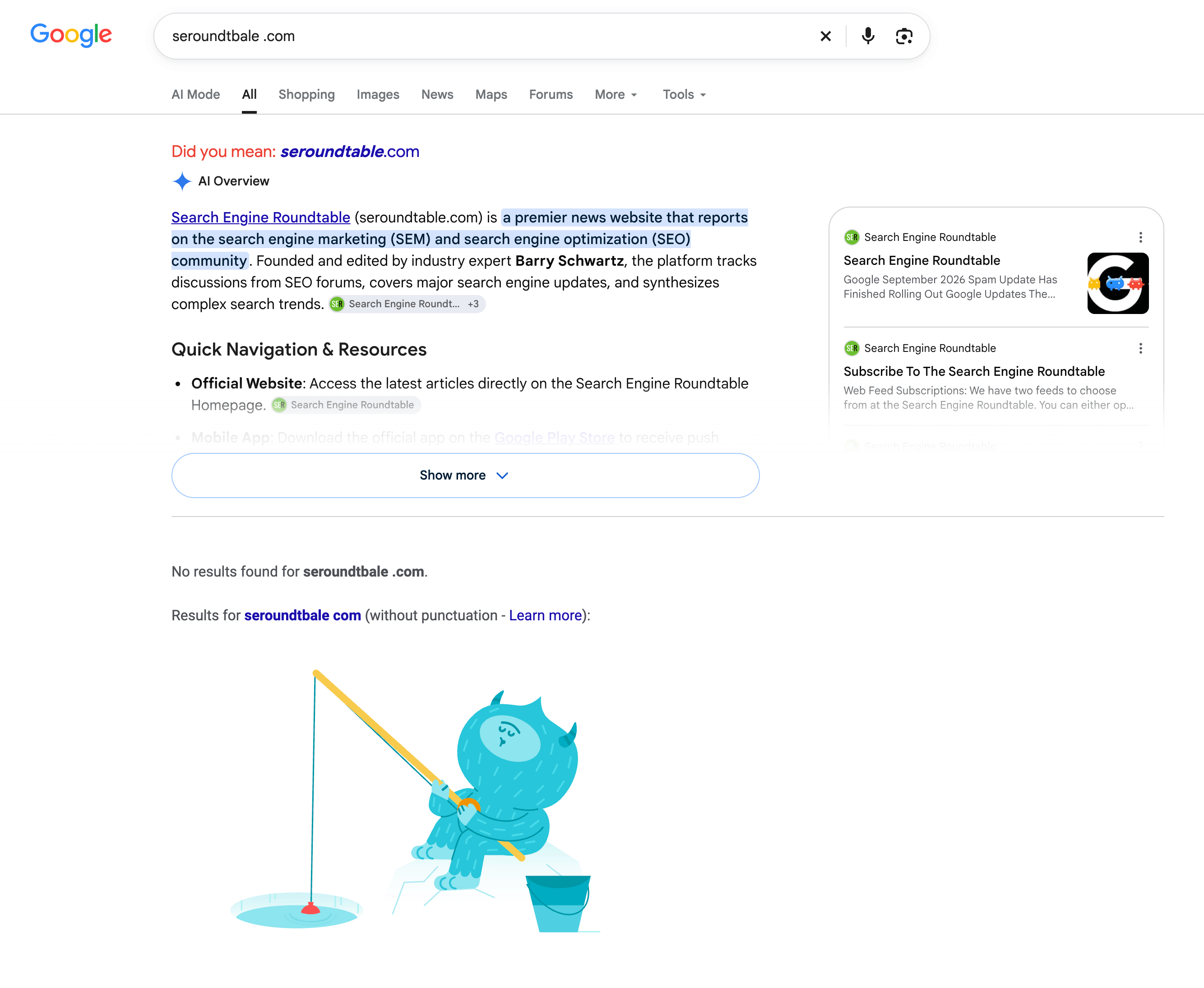 Présentation de Google Ai Aucun résultat