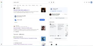 Google Logo Glow