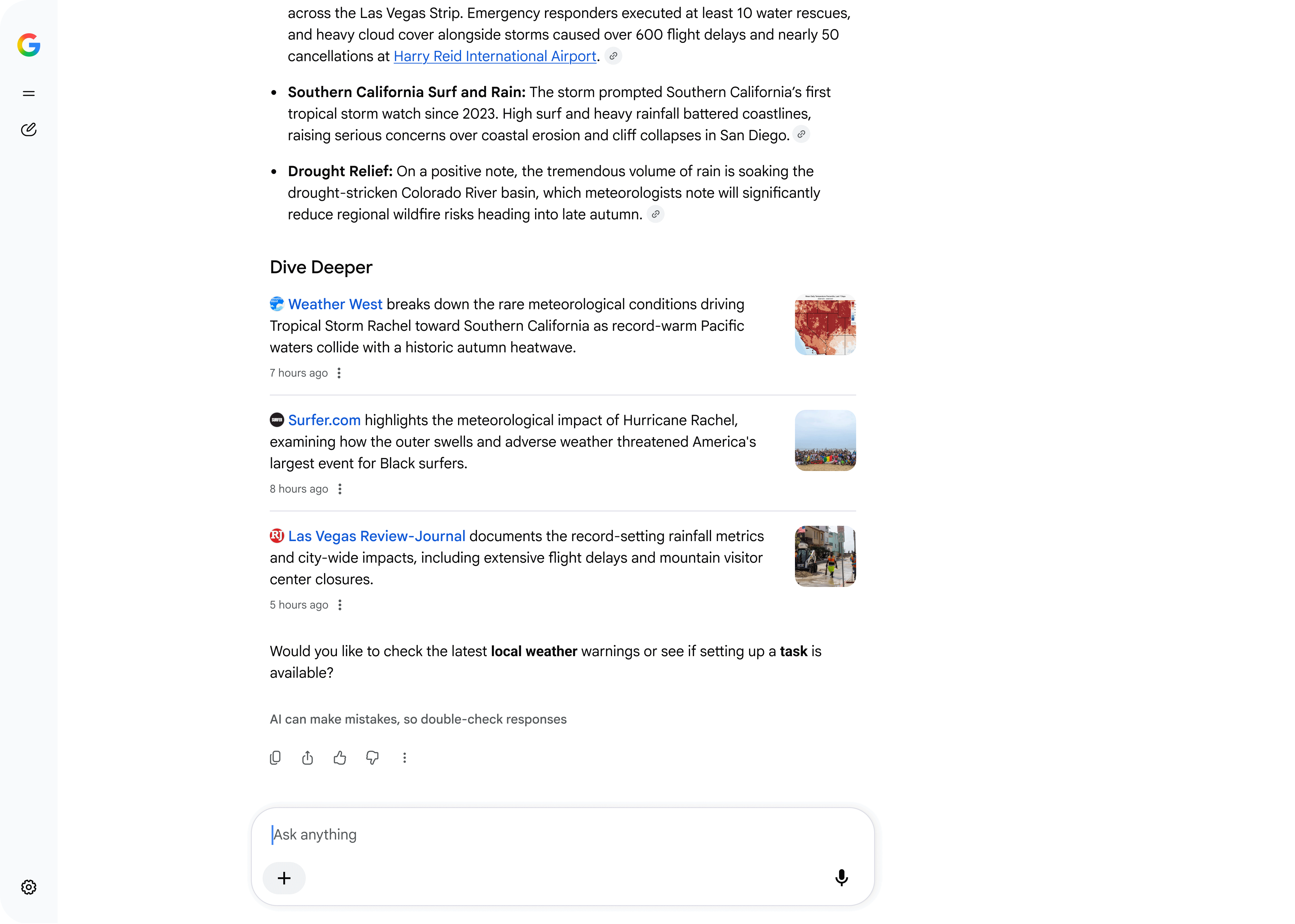 Liens vers des articles connexes Google