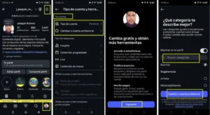 Comment changer le profil d'un compte Instagram en professionnel