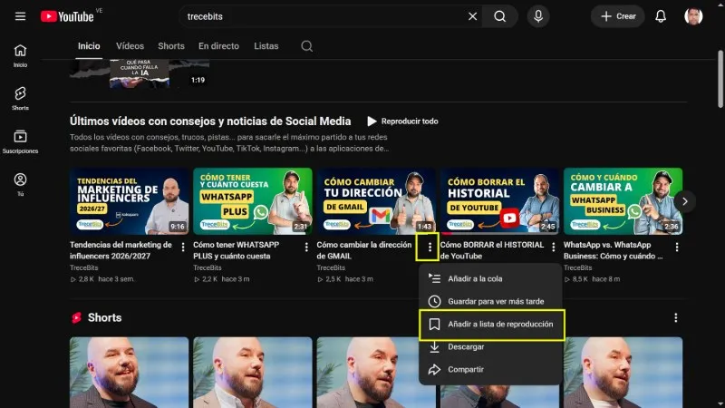Comment créer une playlist YouTube depuis votre ordinateur