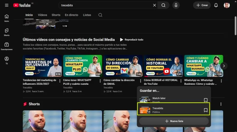 Comment créer une playlist YouTube depuis votre ordinateur