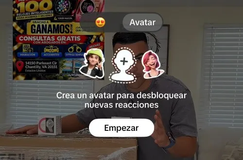 histoires d'avatar tiktok