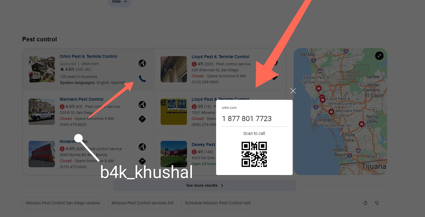 Bing Obtenir un numéro de téléphone Qr Code2