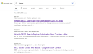 Bing No Favicons