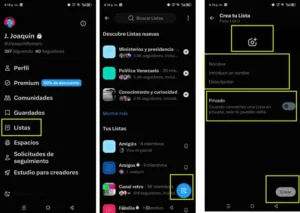 comment créer une liste de