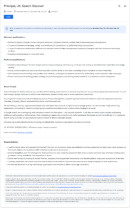 Google Discover Job Posting